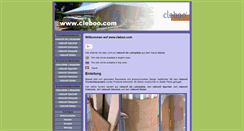 Desktop Screenshot of cleboo.com