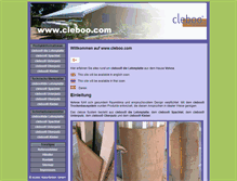 Tablet Screenshot of cleboo.com
